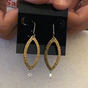 Classic Hand-Hammered with Swavorski crystals